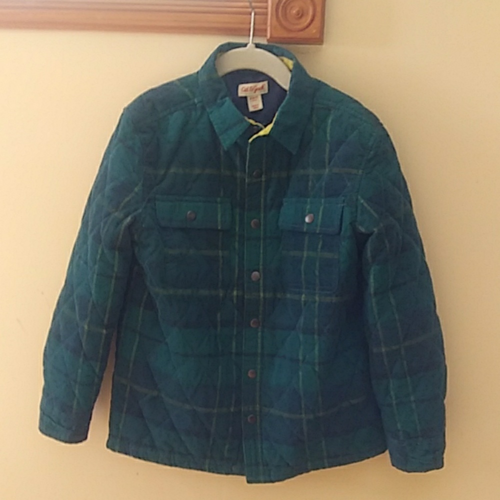 Cat & Jack Plaid Boys Jacket